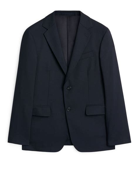 arket hopsack blazer.